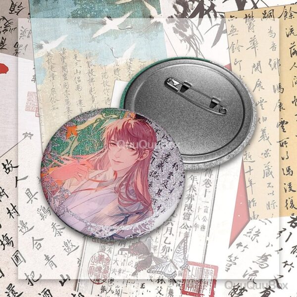 pin YuanJi del juego otome de Ashes of The Kingdom