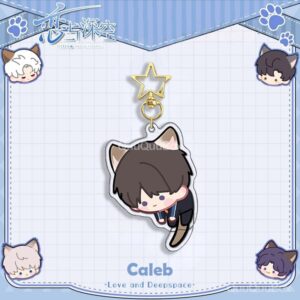 Llavero Caleb Love and Deepspace