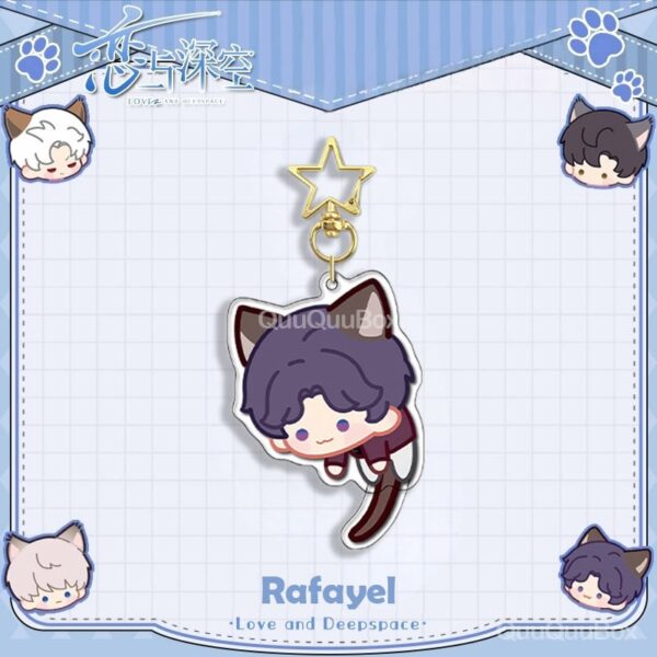 Llavero Rafayel Love and Deepspace