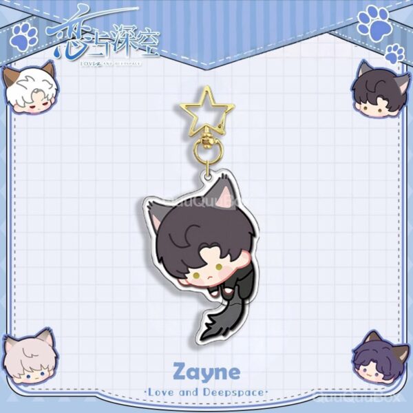 Llavero Zayne Love and Deepspace