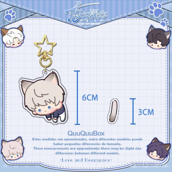 Llavero Love and Deepspace