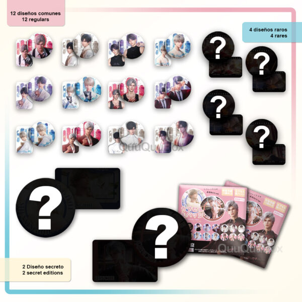 diseños blind box Love and Deepspace