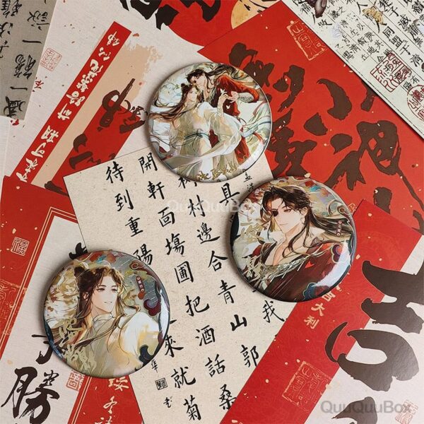 juego de 3 pines de Heaven Officials Blessing