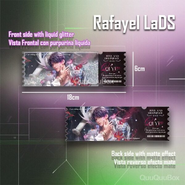 Rafayel merchandising de Love and Deepspace