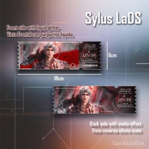 L-000001-S.1 Sylus acrilico con purpurina liquida de Love and Deepspace