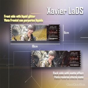 Xavier merchandising Love and Deepspace