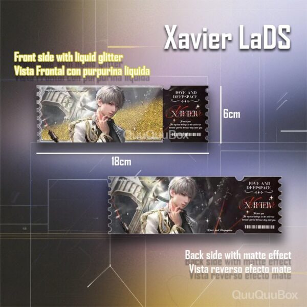 L-000001-X Xavier merchandising Love and Deepspace