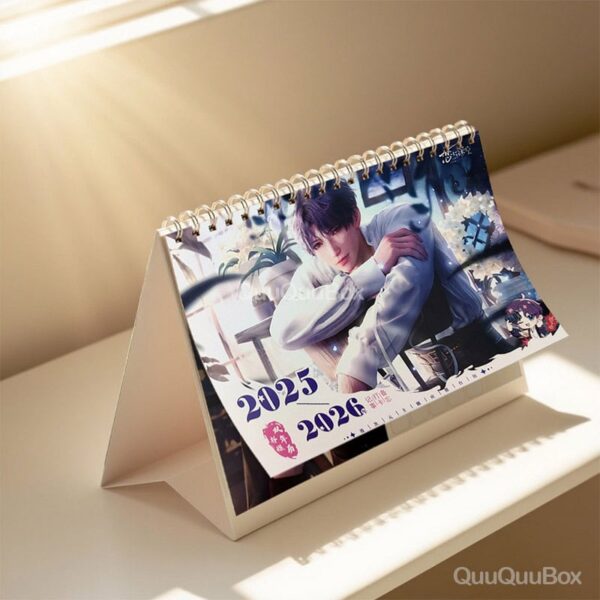 Calendario Love and Deepspace de Rafayel