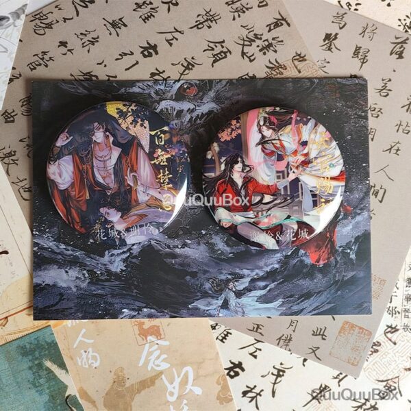 B-000004,-01 Set de dos pines de TianGuanCiFu