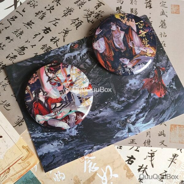 B-000004,-03 Set de dos pines de TianGuanCiFu