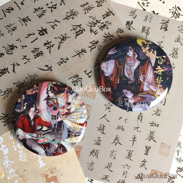 B-000004,-04 Set de dos pines de TianGuanCiFu