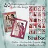 Blind Box cartas translúcidas TGCF