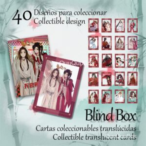 Blind Box cartas translúcidas TGCF