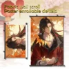Huacheng wall scroll, danmei merch, tianguancifu merchandise