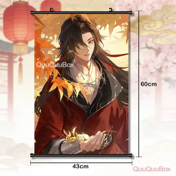 huacheng wall scroll, tianguancifu merch, chinese danmei novel