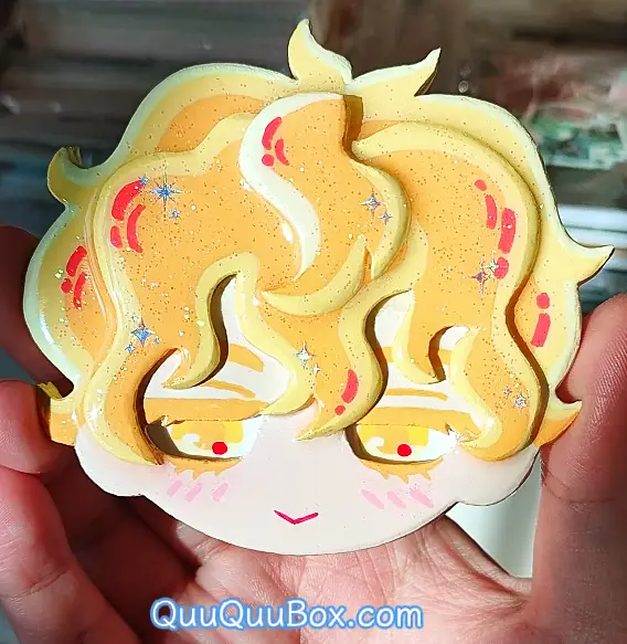 Luka Handcrafted fridge magnet
